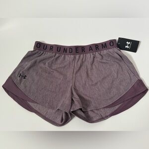 NWT - Under Armour Purple Play Up Twist Shorts 3.0
